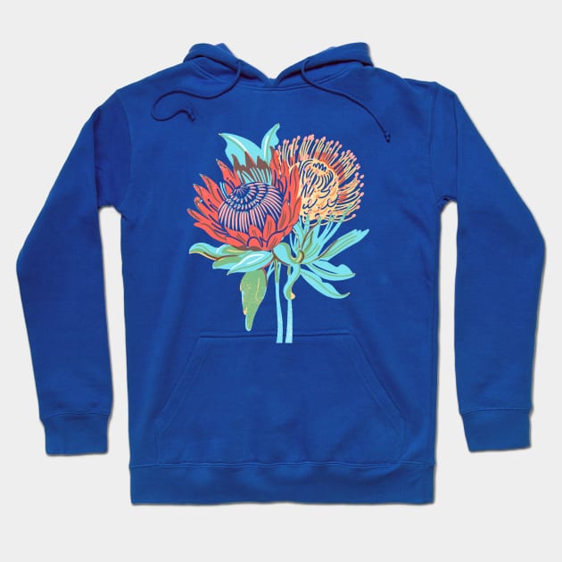 Protea Hoodie by JordanKay